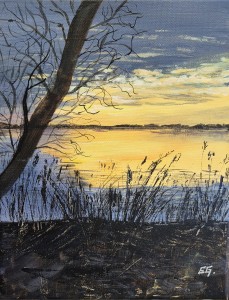 Estuaire de la Gironde à Plassac