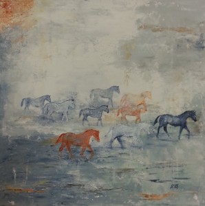 Au pays d'équus n° 140 x 40