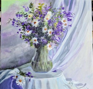 Bouquet des champs40 x 40
